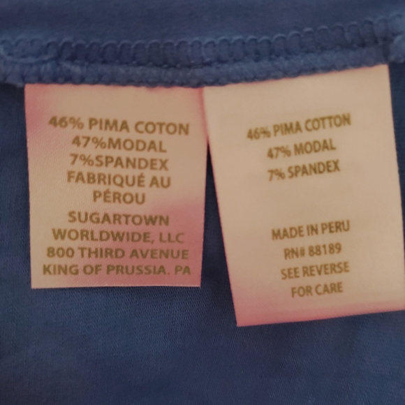 Lilly Pulitzer Alessa long sleeve top. size L. Reduced - Picture 3 of 4